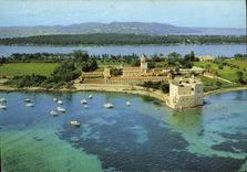 CPM Cote d'Azur French Riviera Cannes Alpes Maritimes le Monastere des Iles de Lerins St Honorat 