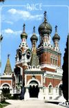 CPM La Cote d'Azur French Riviera Nice Cathedrale Orthodoxe Russe Russie Russia