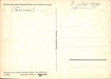 CPM Die San Bernardio Strasse in der Viamala Schlucht