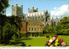 CPM Cathedral and Bishop Palace Exeter Devon 
