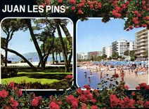 CPM Cote d'Azur Souvenir de Juan les Pins A M 