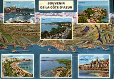 CPM Cote d'Azur Menton Monaco Cap Ferrat Nice Antibes 