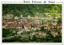CPM Saint Etienne de Tinee A M La Perle des Alpes vue panoramique 