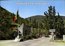 CPM Valls d'Andorra frontiere 