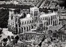 CPM York Minster Yorkshire Aerial view 