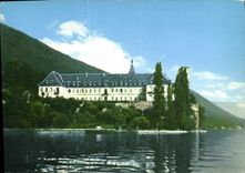 CPM Aix les Bains l'Abbaye d'Hautecombe 