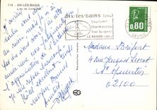 CPM Aix les Bains l'arc de Campanus 