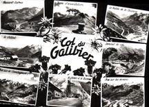 CPM Route des grandes Alpes col du Galibier Souvenir 