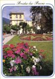 CPM Brides les Bains Savoie Jardins fleuris du Parc thermal 