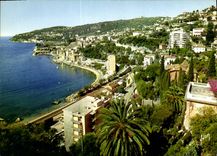 CPM Couleurs et lumiere de France la Cote d'Azur miracle de la nature Villefranche sur Mer Alpes Mar