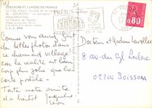 CPM Couleurs et lumiere de France la Cote d'Azur miracle de la nature Gourdon La Sarrazine Alpes Mar