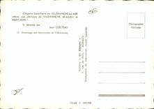 CPM Chapelle Saint Pierre de Villefranche sur Mer offerte aux pecheurs de Villefranche Beaulieu et S