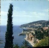 CPM Reflets de la Cote d'Azur Villefranche sur Mer vue generale au loin le Cap de Nice 