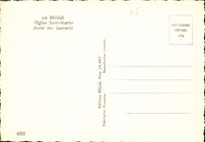 CPM La Brigue L'Eglise saint Martin Autel des Lascaris 