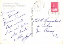 CPM Les Alpes Touristique les Granda cols Entre la grave et le col du Lautaret le grand pic de la Me