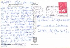 CPM Aix les Bains Savoie Arc de Campanus 