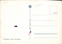 CPM Geneve Pont du Mont Blanc 