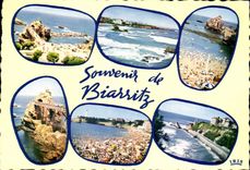 CPM Souvenir de Biarritz 