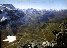 CPM Julier Passhohe gegen Piz Lagrev Bergeller und Averser Berge 