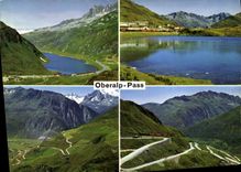 CPM Oberalp Pass Passhohe Strasse Urnerseite mit Andermatt Bundher seite 