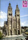 CPM Tours Indre et Loire la Cathedrale St Gatien 