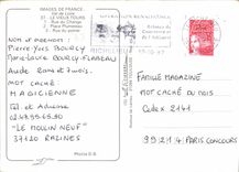 CPM Images de France Val de Loire le Vieux Tours Rue du Change Place Plumereau Rue du poirier
