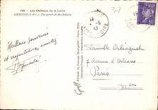 CPM les Chateaux de la Loire Amboise I et L Vue generale du Chateau