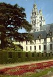 CPM Couleurs et Lumiere de France Val de Loire Tours Indre et Loire La Cathedrale vue des jardins du