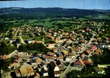 CPM Le Valdahon Doubs Vue aerienne 
