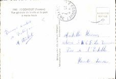 CPM Le Conquet Finistere Vue generale de la ville et du port a maree haute