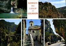 CPM Excursion des Gorges du Loup Gourdon et les Gorges 