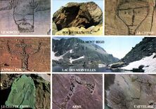 CPM Vallee des Merveilles Alpes Maritimes Ensemble unique d'art prehistorique 