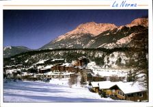 CPM La Norma Savoie La montagne a sa station Echappee sur la station 