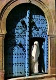CPM Sidi Bou Said Femme voilee 