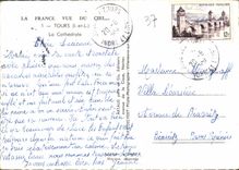 CPM Tours I et L La Cathedrale 
