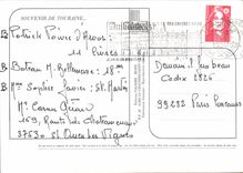 CPM Souvenir de Touraine 