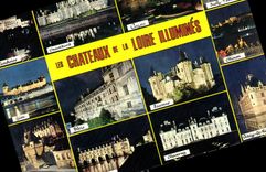 CPM Les Chateaux de la Loire Illumines 