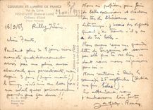 CPM Couleurs et Lumiere de France Val de Loire Rigny Usse Indre et Loire Chateau d'Usse 