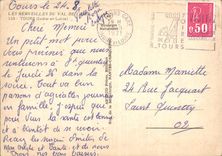 CPA Tours Jardin de la France Indre et Loire 