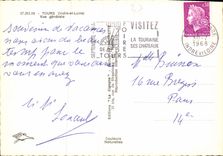 CPA Tours Indre et Loire Vue generale 