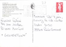 CPA Chateau du Clos Luce Indre et Loire