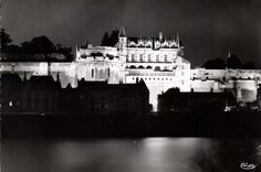 CPA Amboise I et L Le Chateau Illuminee 