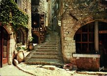 CPM Saint Paul Alpes Maritimes Vieille rue 