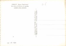 CPM Grasse Alpes Maritimes Au millieu d'oliviers et cypres oratoire des environs 