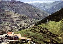 CPM Col de Brouis A Mar Vue aerienne sur les chaines italiennes 