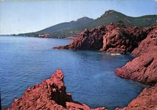 CPM La Cote d'Azur La Corniche d'Or Rocher du Trayas 