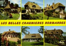 CPM Les Belles Chaumieres Normandes 