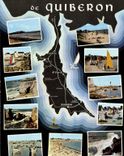 CPM La Bretagne Pittoresque Quiberon Cote Sauvage Ports de Peche 