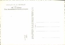 CPM Versailles et ses Merveilles Le Chateau Cour des ministres et facade principale 