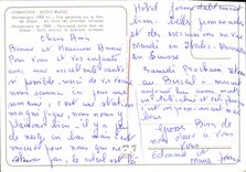 CPM Chamonix Mont Blanc Montenvers Vue generale sur la mer de Glace 